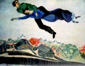 Marc Chagall, La levitazione degli amanti