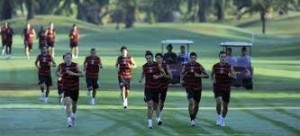 running
